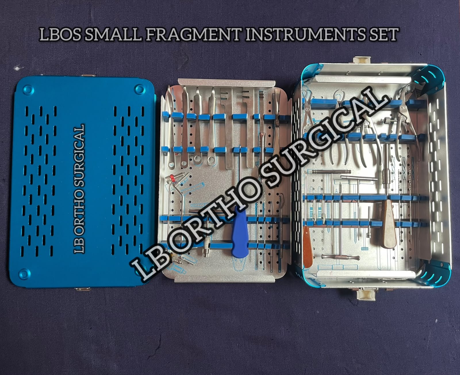 L.B. Ortho Surgical small fragment set
